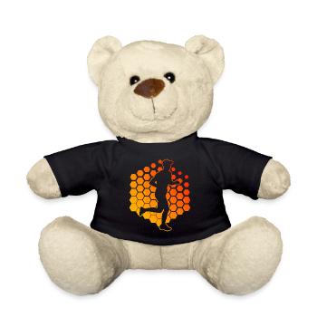 Marathon Running Marathon Runner Marathon - Teddy Bear - black - Front