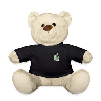 Gottesanbeterin I Fangschrecke Mantis Insekt Motiv - Teddy - Schwarz - Vorne
