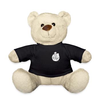Gottesanbeterin I Fangschrecke Mantis Insekt Motiv - Teddy - Schwarz - Vorne