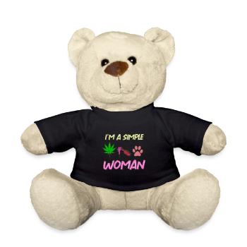 Cannabis - Nounours - noir - Devant