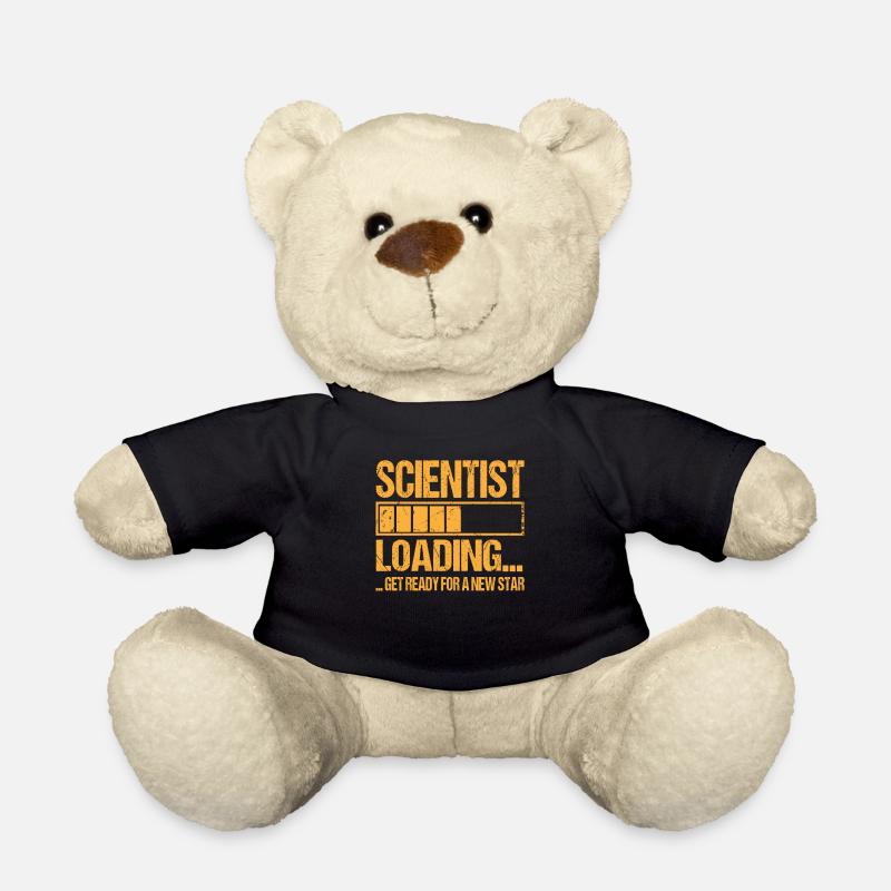 Scientifiques chargeant la formation des scientifiques - Nounours - noir