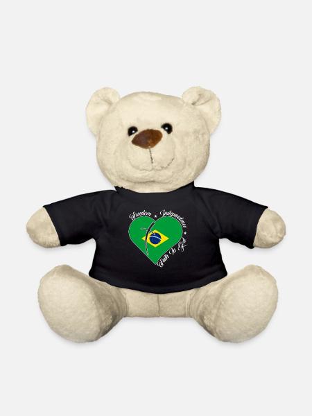 Liberté Foi en Dieu - Brésil - Nounours - noir