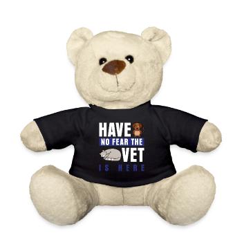 Veterinarian Veterinary Veterinary Practice - Teddy Bear - black - Front