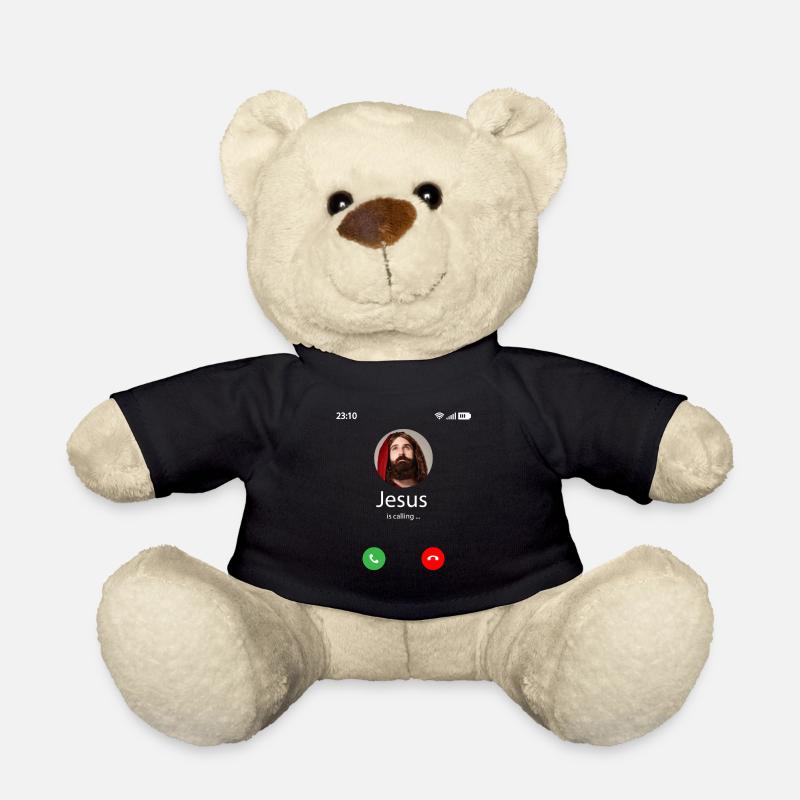 Jesus is calling - Teddy - Schwarz