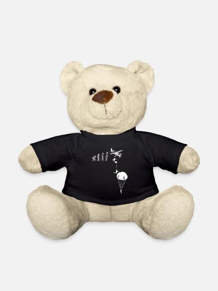 Fallschirmspringer Evolution Fallschirm Extremspor - Teddy - Schwarz