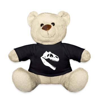 Head of Tyrannosaurus Rex - Teddy Bear - black - Front