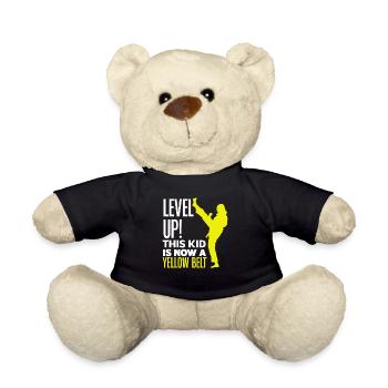 Karaté Ceinture Jaune Enfant - Nounours - noir - Devant
