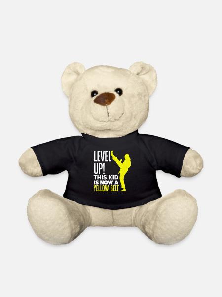 Karate Gelber Gürtel Kind - Teddy - Schwarz