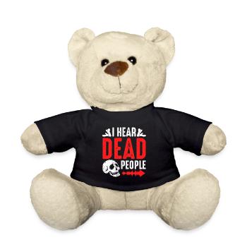J’entends des morts enquêteur paranormal - Nounours - noir - Devant