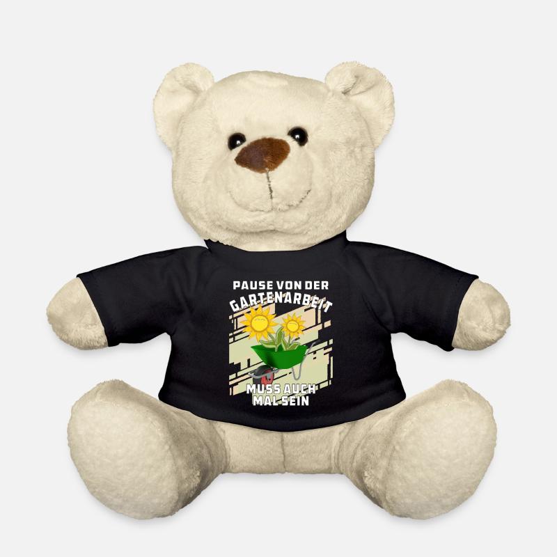 PAUSE VON DER GARTENARBEIT - Teddy - Schwarz