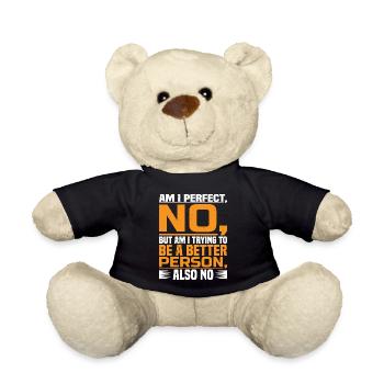 Am I Perfect? No! 2 - Teddy - Schwarz - Vorne