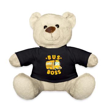 Schulbusfahrer Sei Nett Zum Schulbusfahrer - Teddy - Schwarz - Vorne
