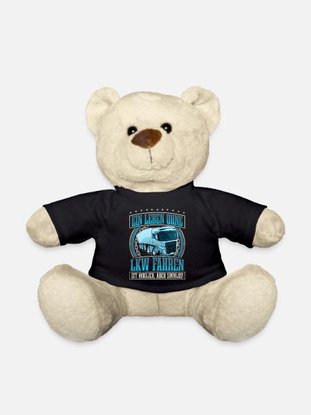 LKW Fahrer - Teddy - Schwarz