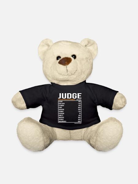 Juge du jour Drôle de juge - Nounours - noir