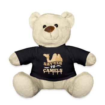 Say Yes To Camels - Teddy Bear - black - Front