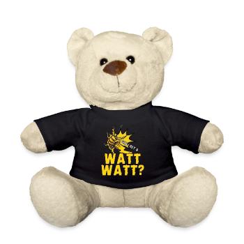 Electrician Electrical Engineer Lineman Electrical - Teddy - Schwarz - Vorne