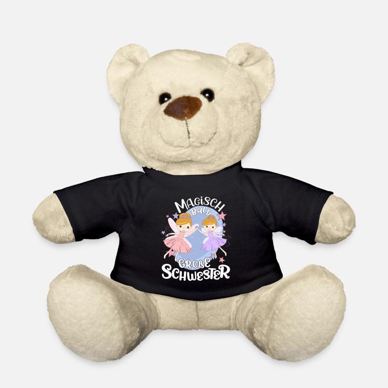 Große Schwester Fee werdende große Schwester - Teddy - Schwarz