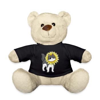 Tournesol chat - Nounours - noir - Devant