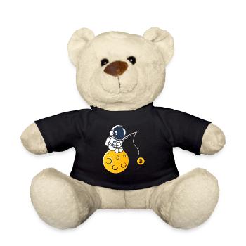 Bitcoin Lune - Nounours - noir - Devant