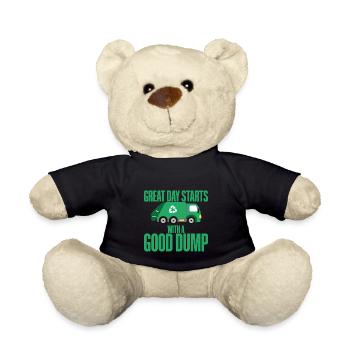 Great Day Starts With A Good Dump - Teddy - Schwarz - Vorne