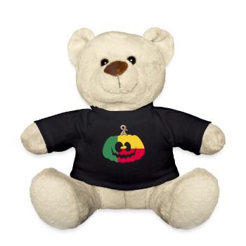 Hungary Halloween Pumpkin - Teddy Bear - black - Front