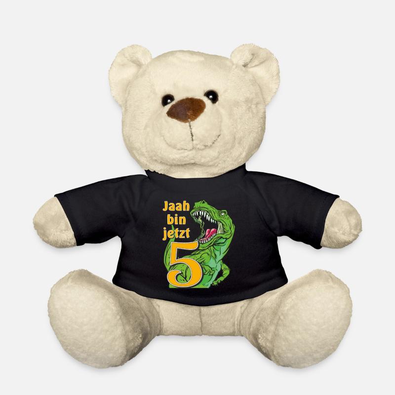 GEBURTSTAG Jaah bin jetzt 5 - Teddy - Schwarz