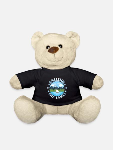 Marin, voilier, dériveur, drôle de dicton - Nounours - noir