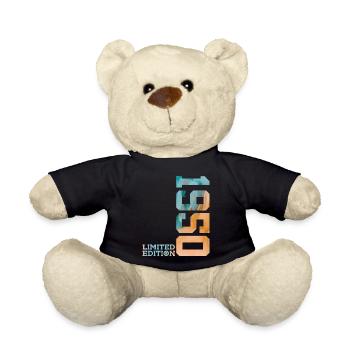 76TH BIRTHDAY LIMITED EDITION 1950 - Teddy Bear - black - Front