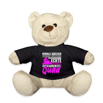 Quad Bike Quadfahrer - Teddy - Schwarz - Vorne