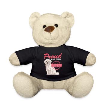 Coton de Tuléar Maman Chien Propriétaire Cadeau - Nounours - noir - Devant