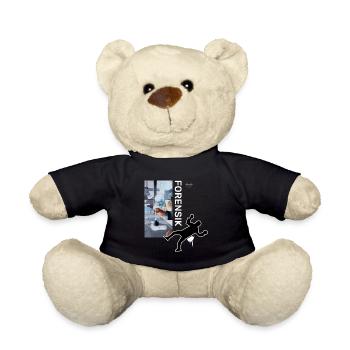 Spurensicherung - Kripo Polizei Kriminaltechnik - Teddy - Schwarz - Vorne