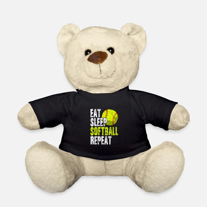 Softball - Teddy - Schwarz