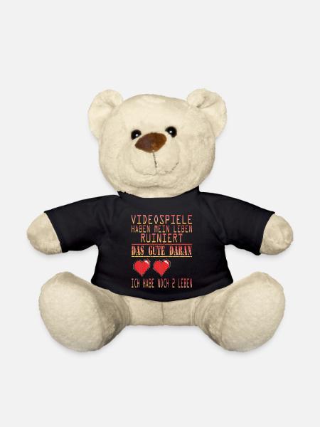 Videospiele haben mein Leben ruiniert - das gute - Teddy - Schwarz
