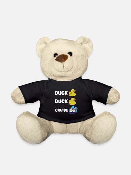 Bootfahren Bootskapitän Kreuzfahrtschiff - Teddy - Schwarz