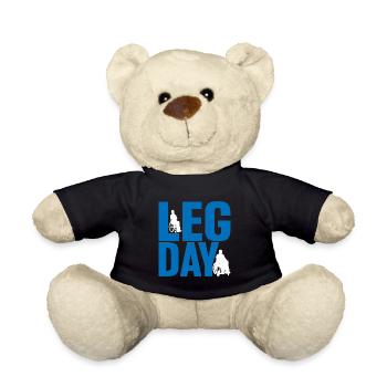 Leg Day Fauteuil roulant handicapé 24 - Nounours - noir - Devant