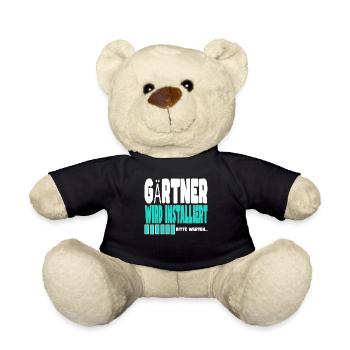 Goldschmied wird installiert - Teddy - Schwarz - Vorne