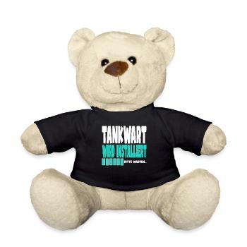 Tankwart wird installiert - Teddy - Schwarz - Vorne