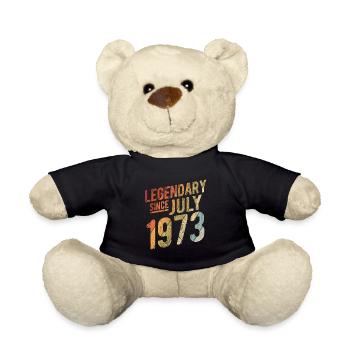 50th Birthday Gift Legendary Since July 1973 50 Ye - Teddy - Schwarz - Vorne