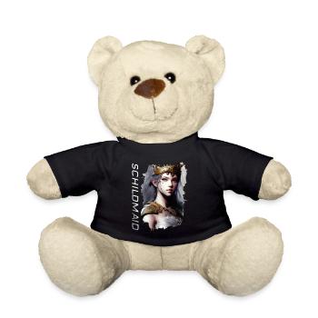 Schildmaid Manga Artwork - Teddy - Schwarz - Vorne