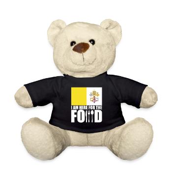 Vatikan Stadt urlaub reise souvenir - Teddy - Schwarz - Vorne