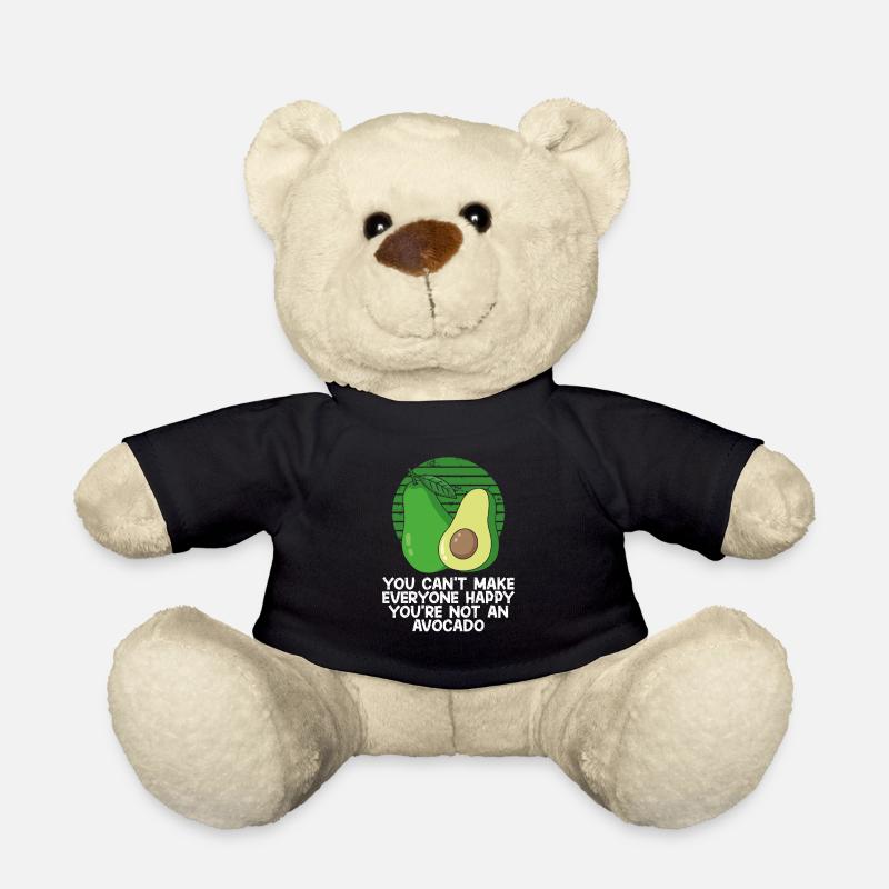 Du bist keine Avocado - Teddy - Schwarz