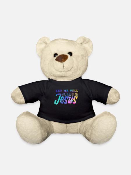 Jesus - Teddy - Schwarz