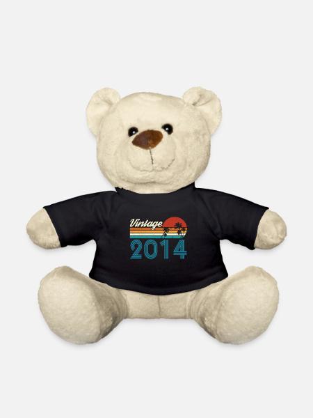 Vintage 2013 Vintage Geburtstag Retro Vintage - Teddy - Schwarz