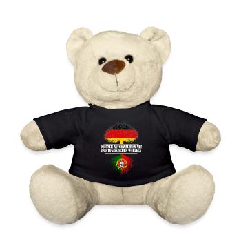 Deutsch mit portugiesischen Wurzeln - Teddy - Schwarz - Vorne