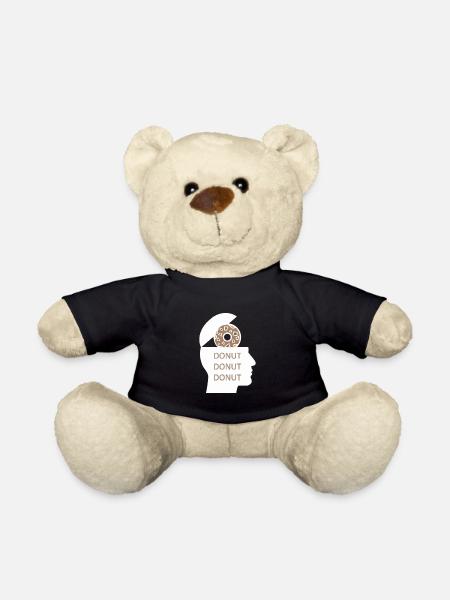 Donut Donut Donut Lustiges Design - Teddy - Schwarz