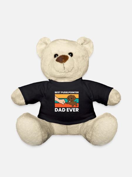 Best Pudelpointer Dad Ever - Teddy - Schwarz