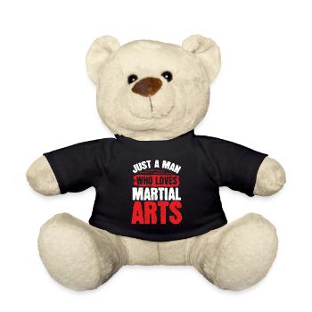 Nur Ein Mann, Der Kampfsport Liebt - Teddy - Schwarz - Vorne
