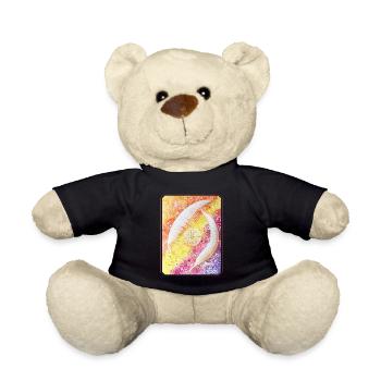 EngelFedern der Seele - Sonja Ariel von Staden - Teddy - Schwarz - Vorne