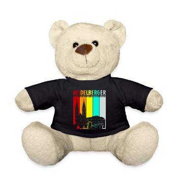 Heidelberg Kirche Heidelberger - Teddy - Schwarz - Vorne
