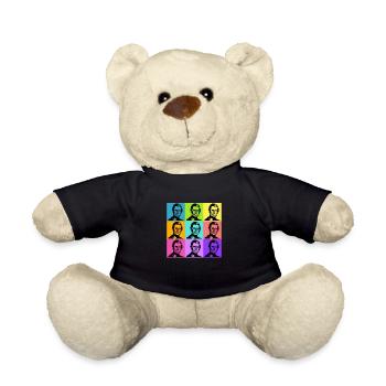 King Charles Colours - Teddy Bear - black - Front